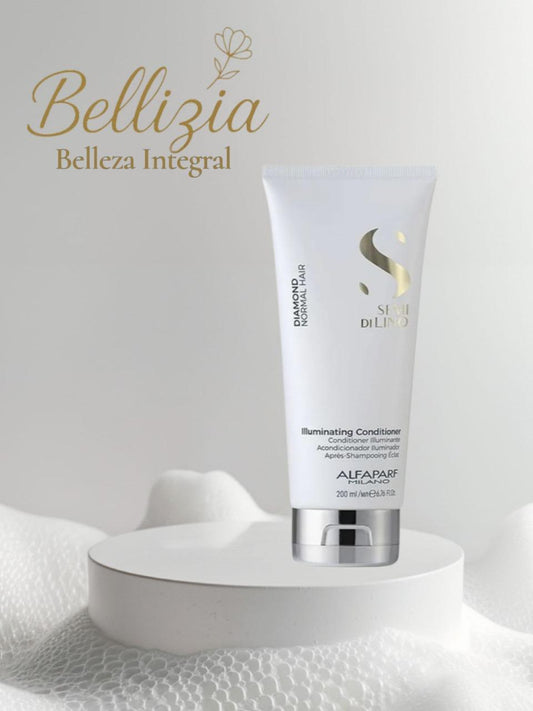 Acondicionador Iluminador Alfaparf Semi Di Lino 200ml - Cabello normal