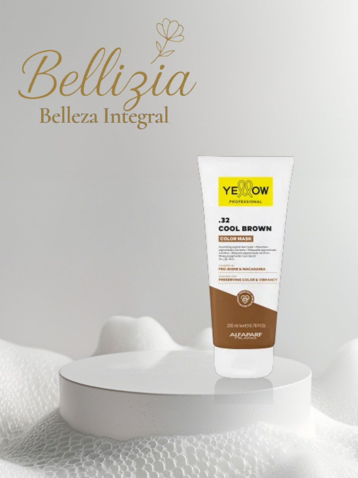 Color Mask Cool Brown .32 Yellow 200 Ml