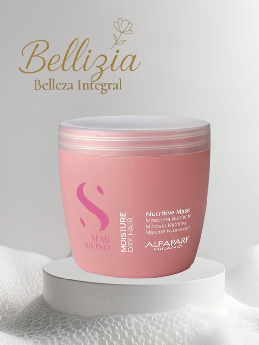 MASCARILLA ALFAPARF SEMI DI LINO NUTRICIÓN 500 ML- Cabello seco