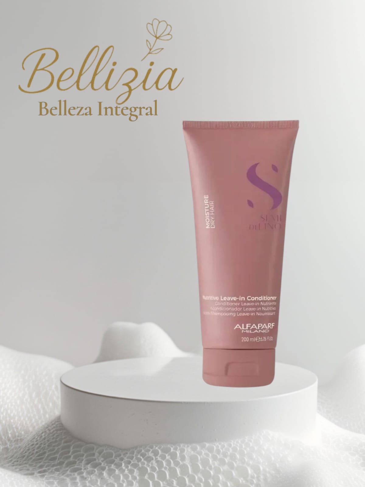 Acondicionador Leave-in Alfaparf Moisture Semi Di Lino 200 Ml