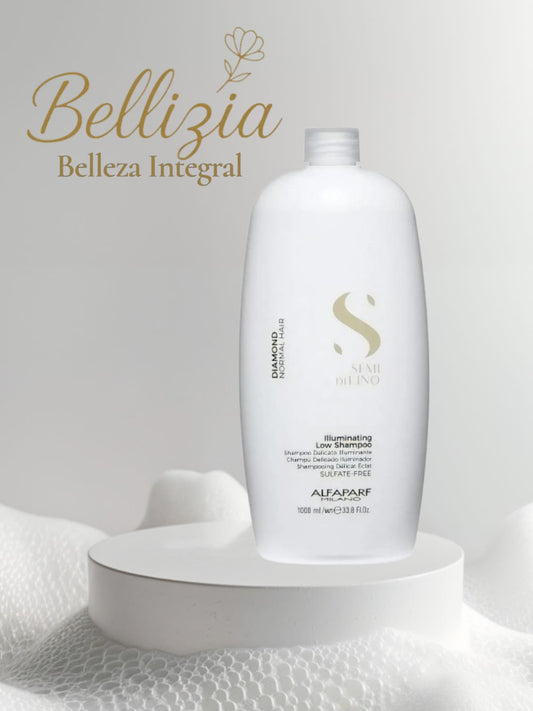 Shampoo Alfaparf Illuminating Low 1000 Ml - Semi Di Lino - Cabellos normales