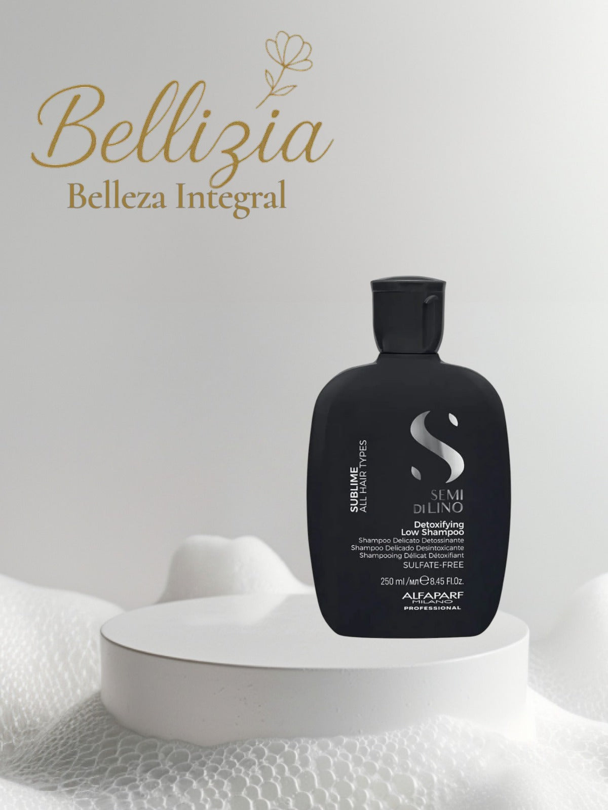 Shampoo Detox limpieza profunda Alfaparf 250 Ml